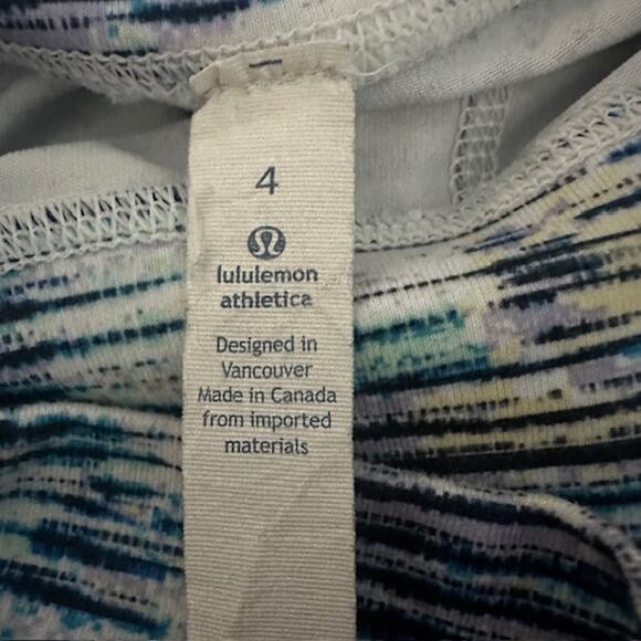 Lululemon Wunder Under Crop Leggings Size 4 Hi-Rise Canada 21" inseam - Picture 9 of 10
